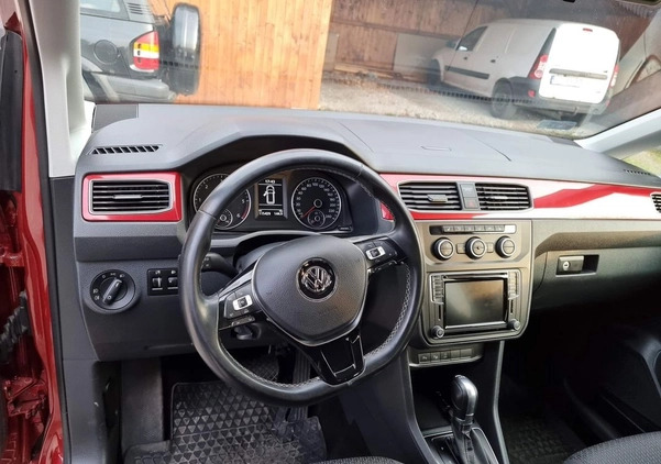 Volkswagen Caddy cena 75900 przebieg: 160000, rok produkcji 2016 z Biała małe 7
